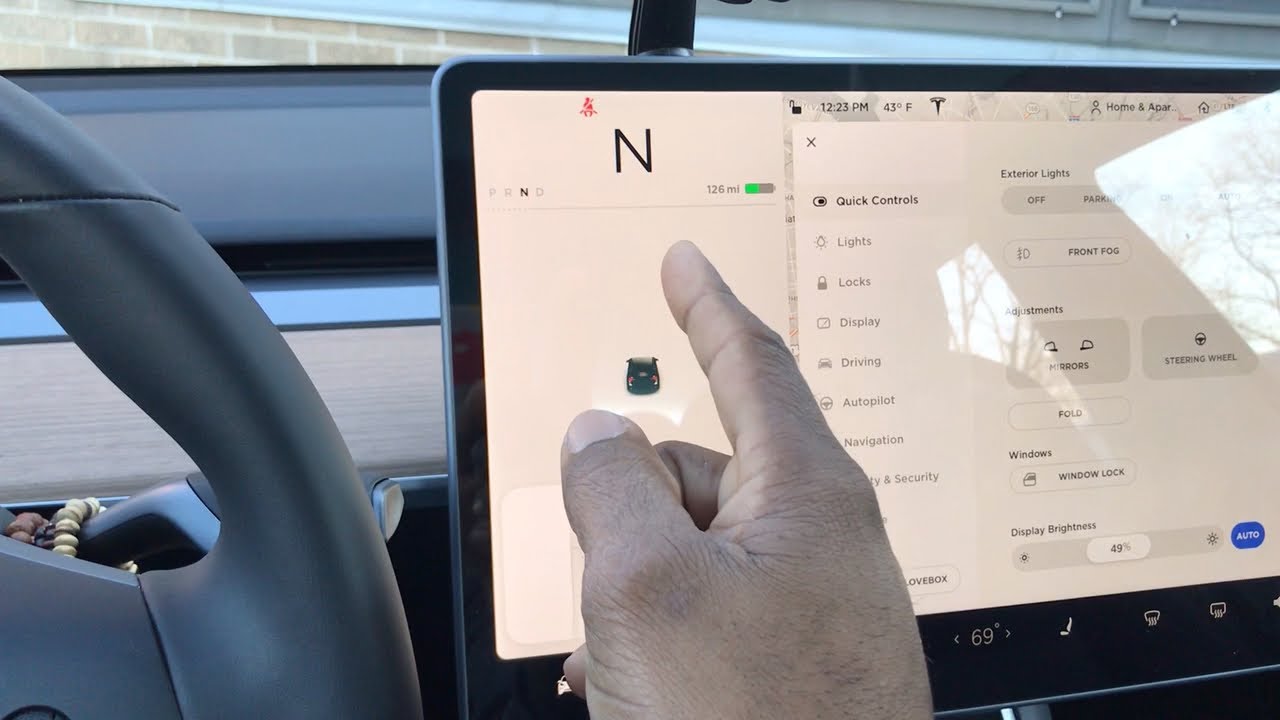 Tesla model store 3 neutral