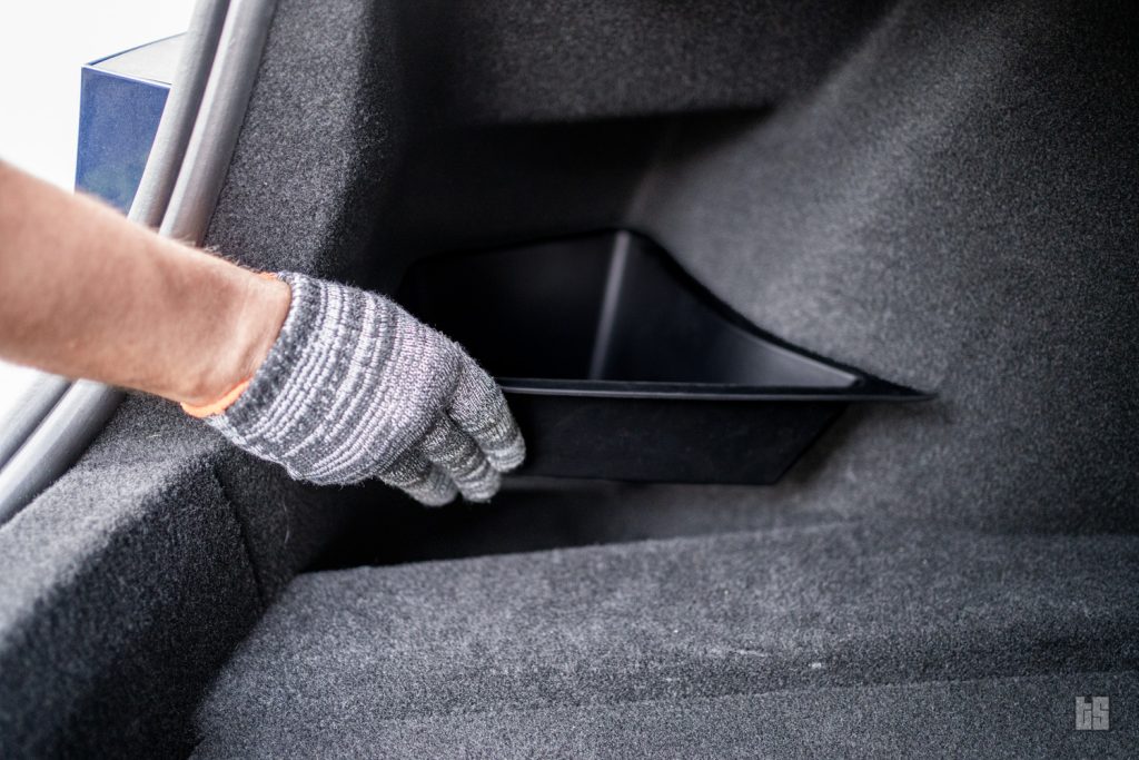 Model 3 Trunk Storage Bins