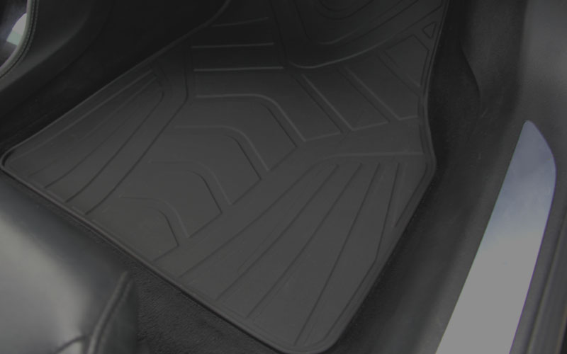 Model S floor mats rear high quality