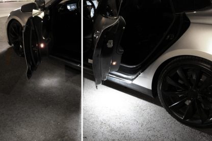 Model S Puddle Light Before & After
