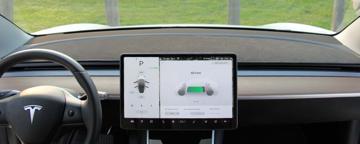 Model 3 Dashboard mat