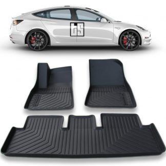 Tesla model deals 3 floor liners