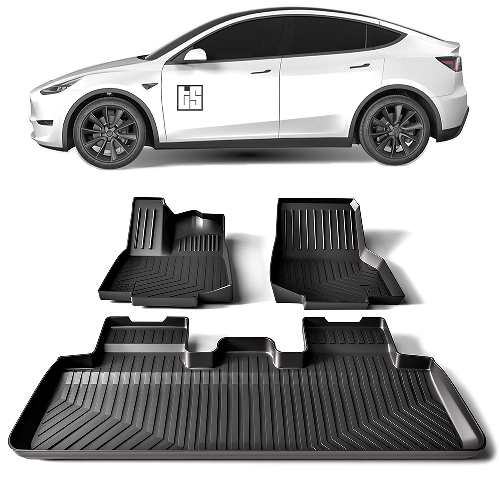 Model Y Floor Mats - 3D Extreme Performance - Tesloid Canada