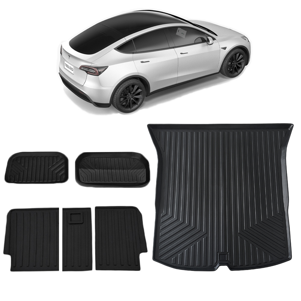 Model Y Frunk Trunk and Back Seat Mats - 3D Extreme Performance
