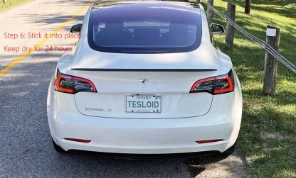 How to install a Spoiler on Tesla Model 3 - Tesloid Canada