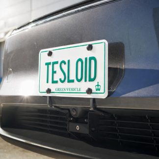 Tesla Model Y Premium Plate Holder