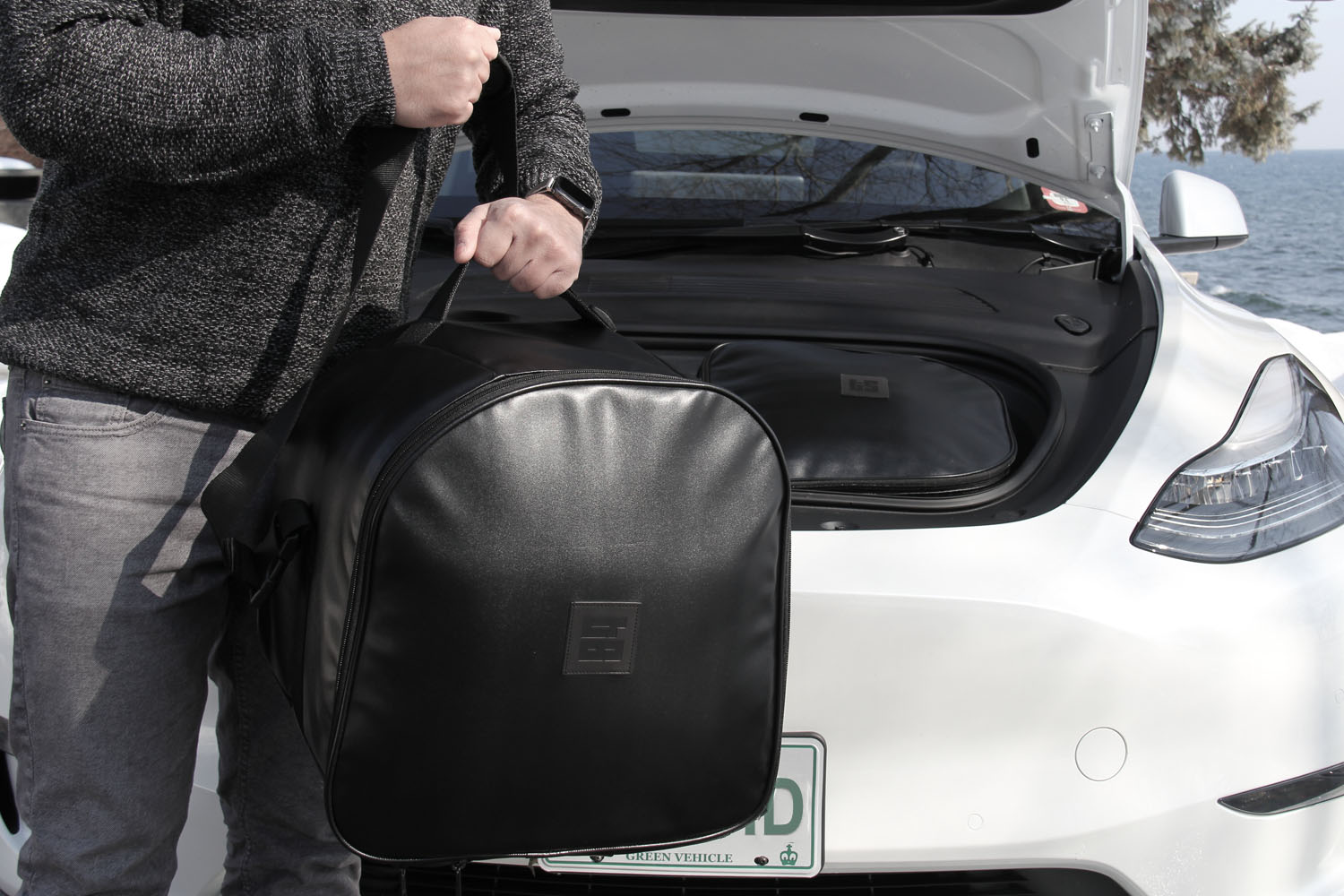 はございま Tesloid.com Frank Luggage Bag Model Y New 2021 2022 :B09TWSYZZM ...