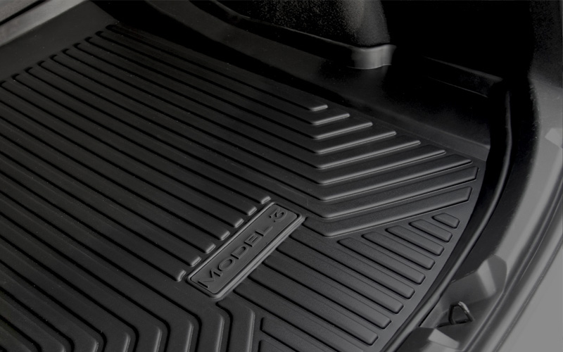 tesla model 3 rear trunk mat