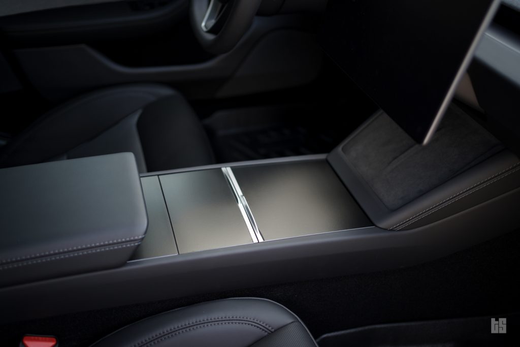 Model 3 Highland Center Console Wrap Matte Black