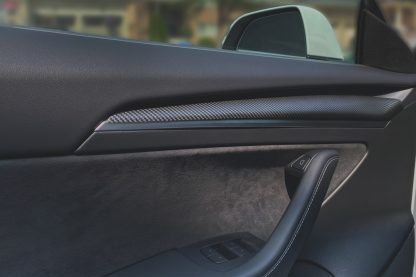Tesla Carbon Fiber Door Trim