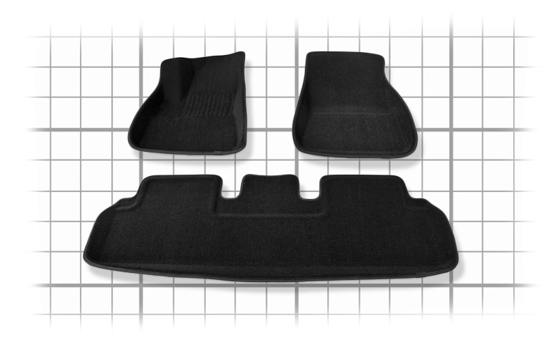 3D Floor Mats Model 3 size