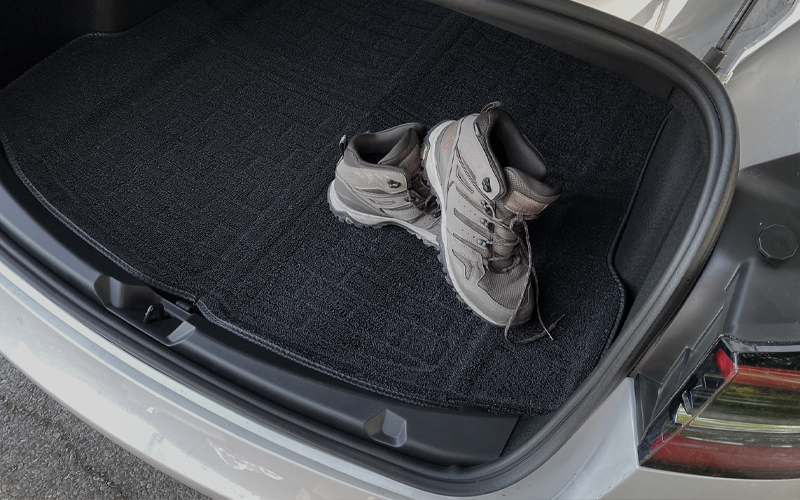 tesla model 3 rear trunk mat