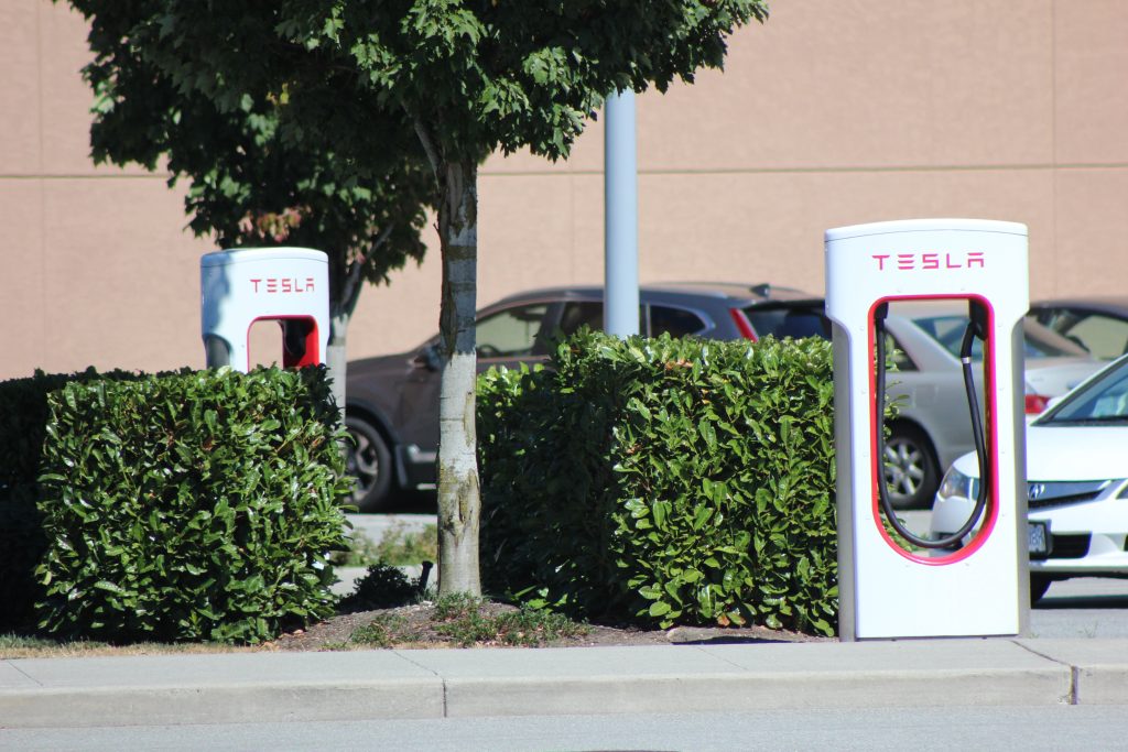 Tesla Supercharging Station