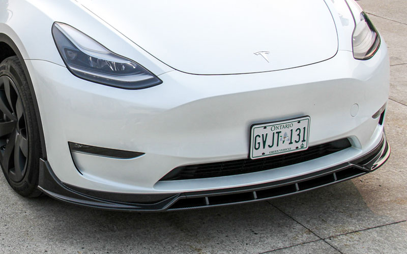 Model Y front lip performance