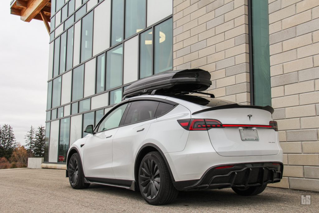Tesloid Model Y Roof Cargo Box