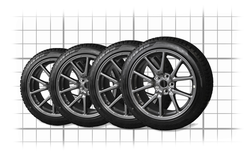 Tesla Model 3 Winter Tire Package - OEM 18