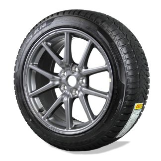 Tesla Model 3 Winter Tire Package - OEM 18" Aero Rims with Pirelli Sottozero Snow Tires