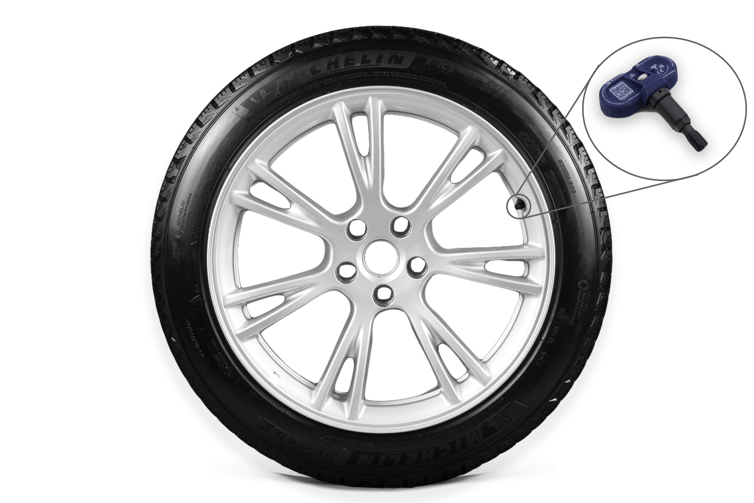 Tesla Model Y Winter Tire Package with TPMS