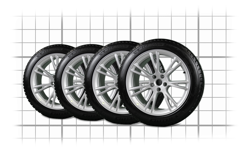 Tesla Model Y Winter Tire Package - OEM 19