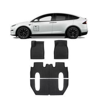 Tesla Model X Floor Mats - 6 Seater