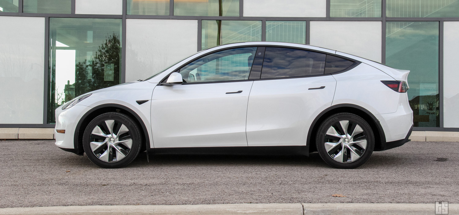 Model Y induction wheel covers