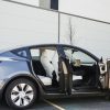 Tesloid Nappa Leather Seats Covers for Model Y - Dove White