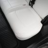 Tesloid Nappa Leather Seats Covers for Model Y - Dove White