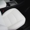 Tesloid Nappa Leather Seats Covers for Model Y - Dove White