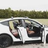 Tesloid Nappa Leather Seats Covers for Model Y - Saddle Tan