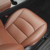 Tesloid Nappa Leather Seats Covers for Model Y - Saddle Tan