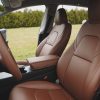 Tesloid Nappa Leather Seats Covers for Model Y - Saddle Tan
