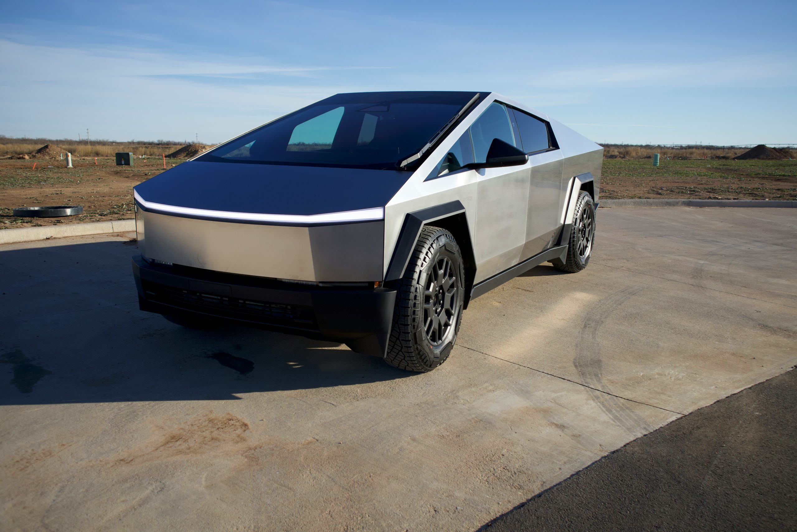 Tesla Cybertruck Parked