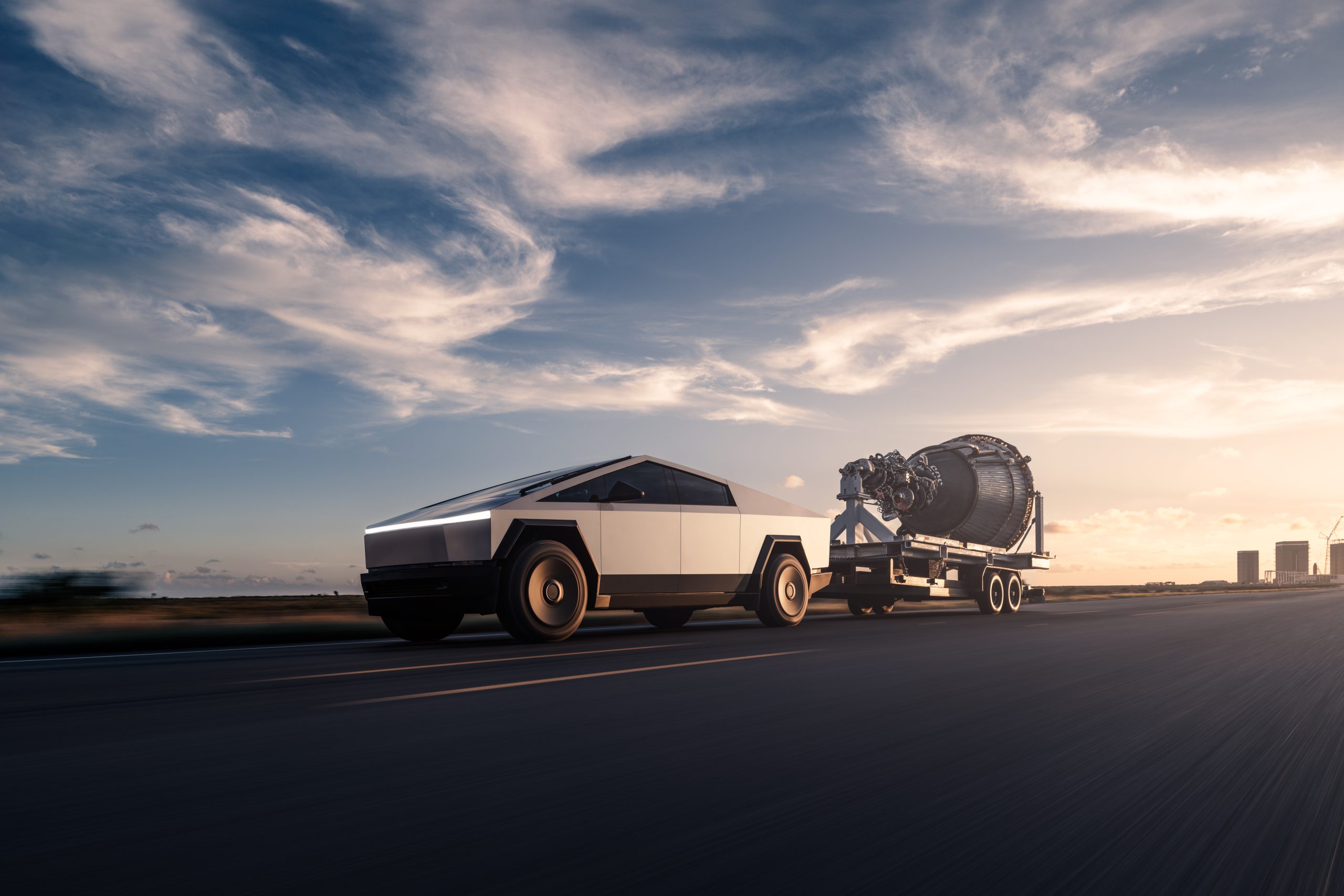 Tesla Cybertruck Towing