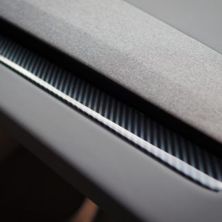 Tesla Dash Cover Gloss Carbon Fiber for 2024 Highland