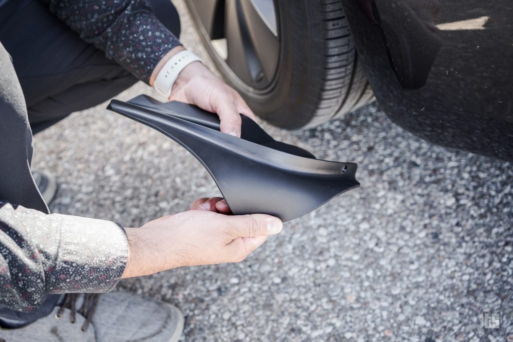 Tesla Model 3 mudflaps 2024 Highland