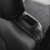 Tesloid Napa Leather Seat Covers Black Suede Onyx