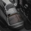 Tesloid Napa Leather Seat Covers Black Suede Onyx