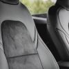 Tesloid Napa Leather Seat Covers Black Suede Onyx