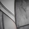 Tesloid Napa Leather Seat Covers Black Suede Onyx
