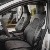Tesloid Napa Leather Seat Covers Black Suede Onyx