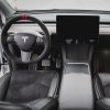 Tesloid Napa Leather Seat Covers Black Suede Onyx