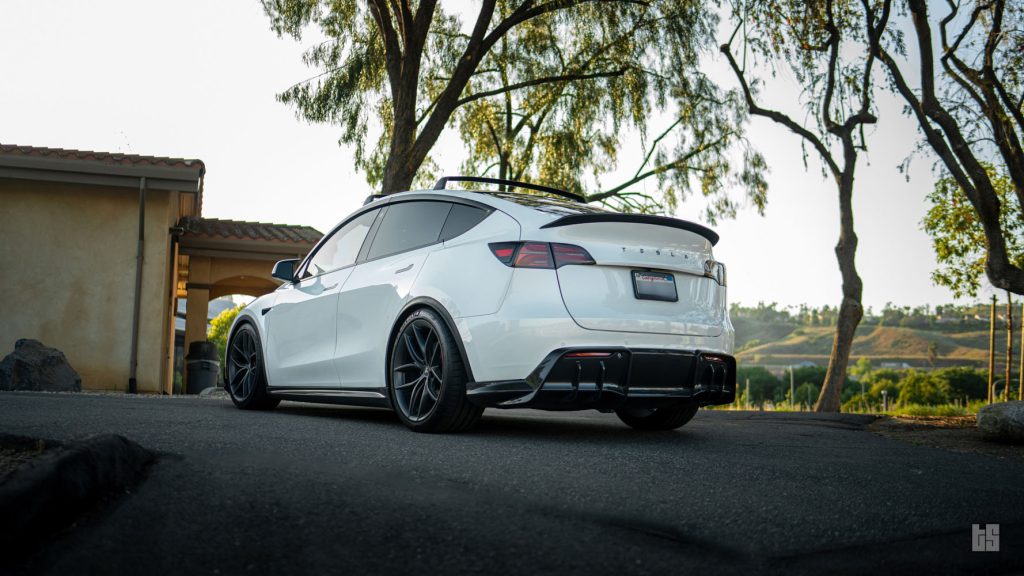 Model Y Performance Body Kit - Real Carbon Fiber