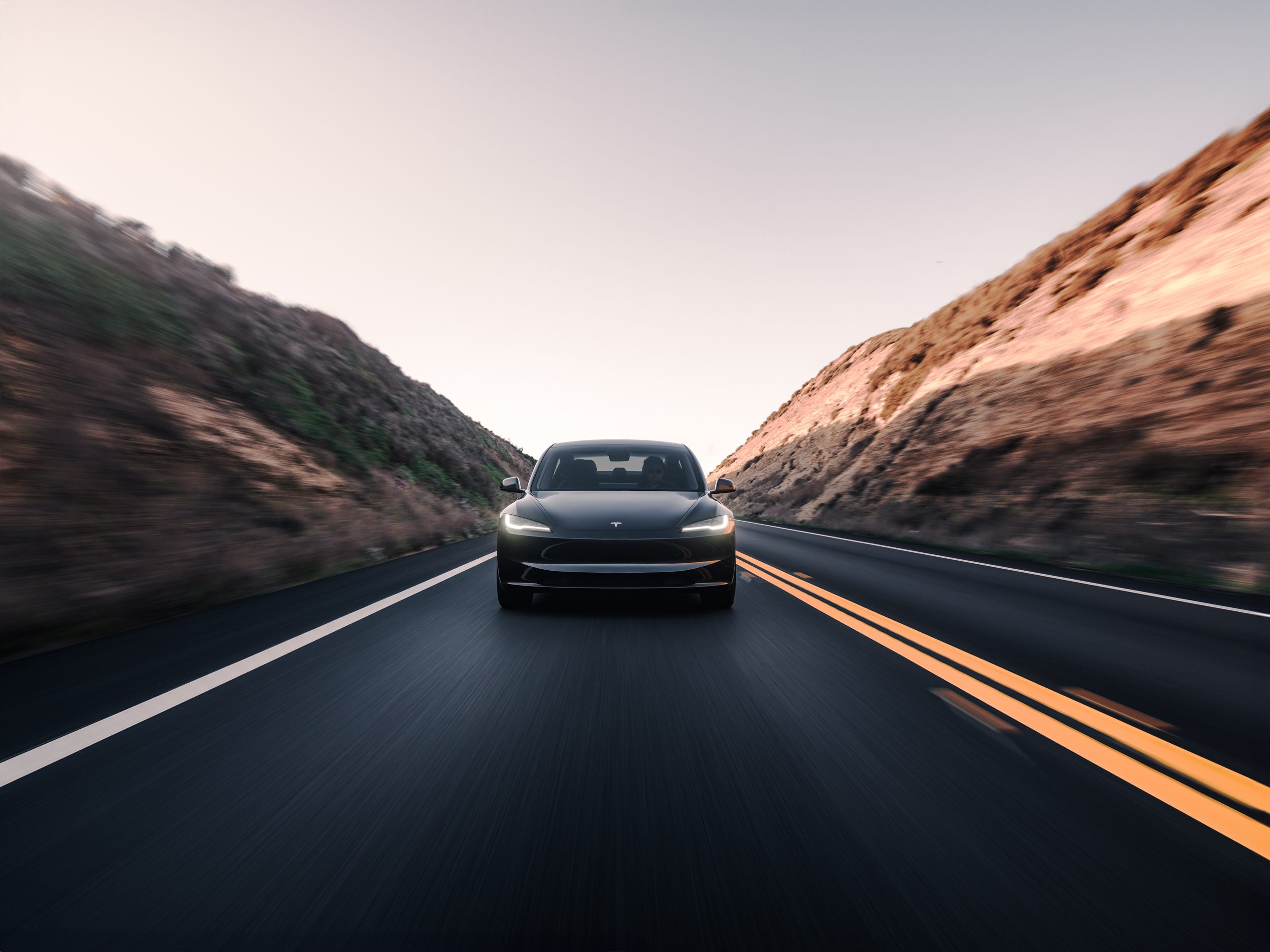 Tesla Model 3 on a Road Trip