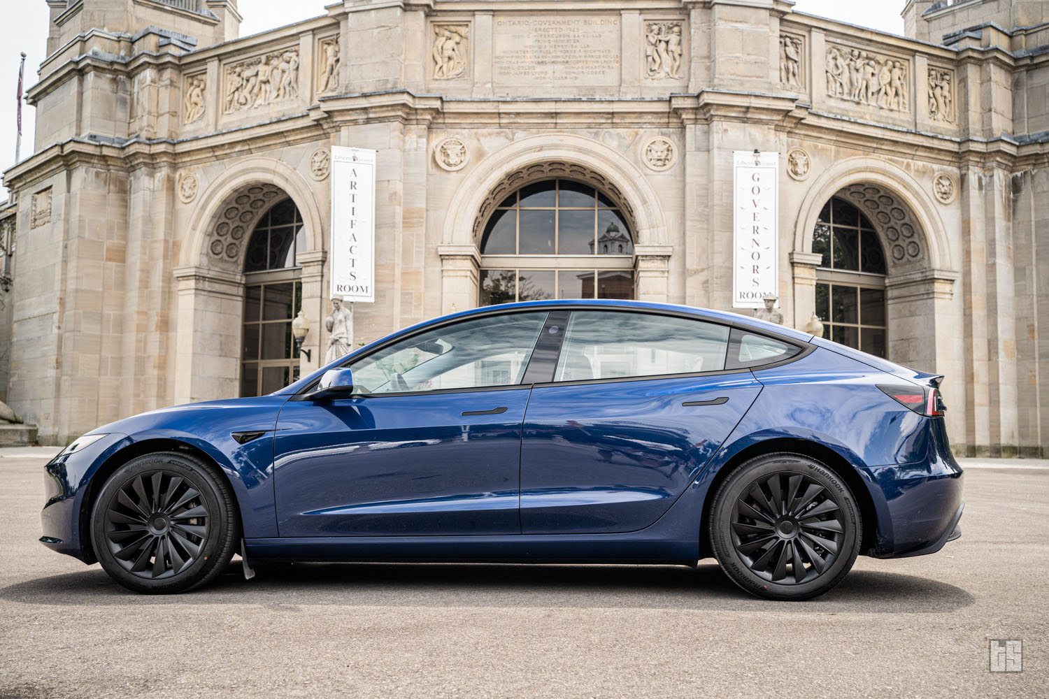 Model 3 photon wheels removed