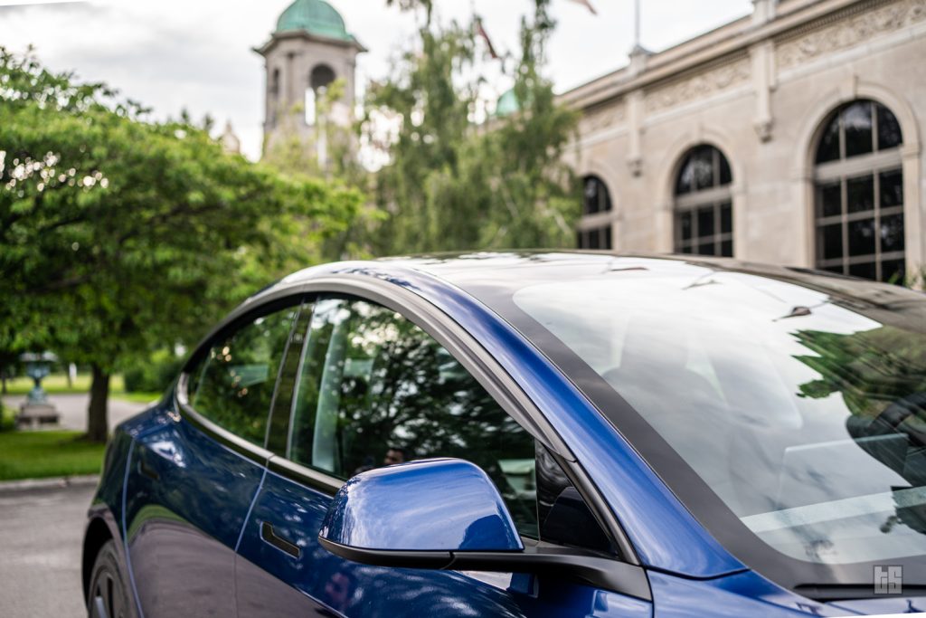 Tesla Model 3 - Window Visors Rain and Wind