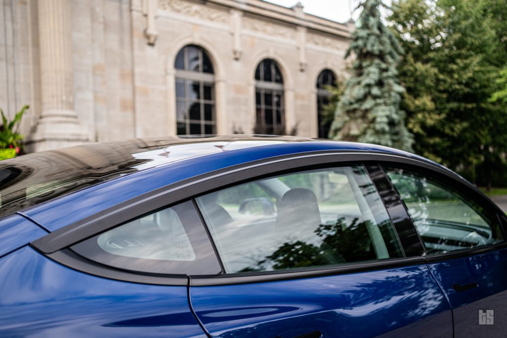 Tesla Model 3 - Window Visors Rain and Wind