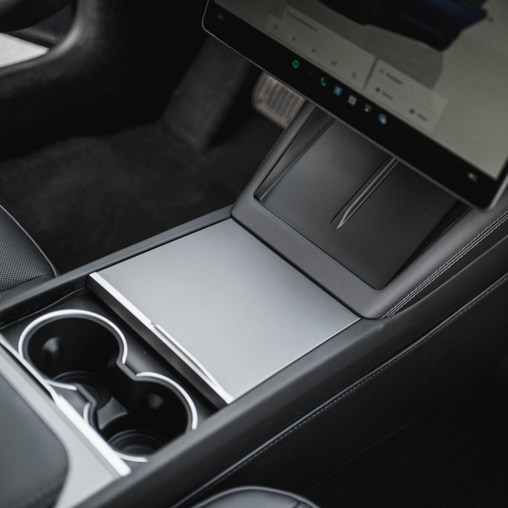 Model 3 cup holder cutout