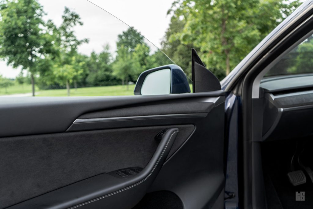 Tesla Model Y Alcantara Dash and Door Trim