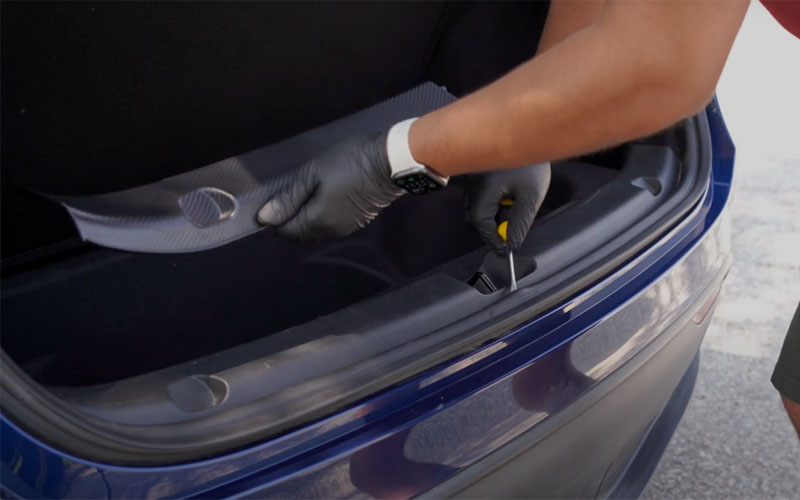 model 3/y trunk and door protector installation instructions