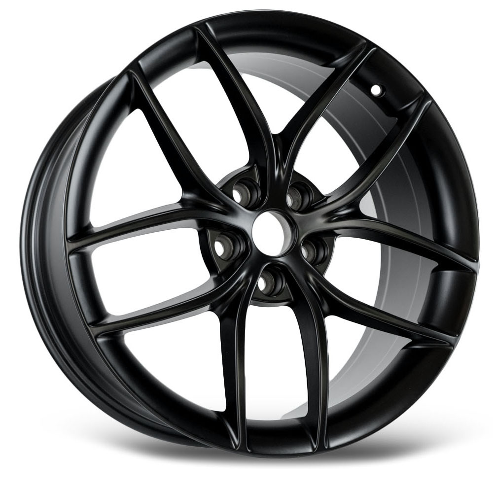 Tesla Model 3 Tesloid rims -  Zero G Black rims with Tires